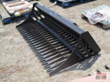 Skid Steer Rock Bucket 72"