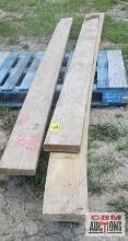 3 +/- 2X8 Lumber...