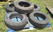 B78-13 S.T. (ST175/80D13) Trailer Tires - Set of 5