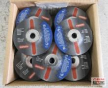 Metabo Abrasives Grinding Wheel 3" x 1/4" x 3/8", A36-0, Steel/Stainless Steel - Box of 25