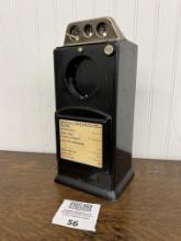 1965 Western Electric 236G 3 Slot coin payphone upper housing