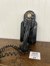 rare 1930s art deco Stromberg Carlson 1211MK bakelite wall telephone