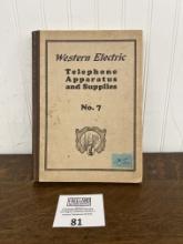 Western Electric Telephone Apparatus and Supplies No. 7 Catalog