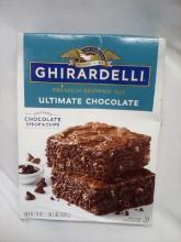 Ghirardelli Premium Brownie Mix Ultimate Chocolate.