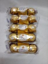 Ferrero Rocher Qty 5- 3 Packs.