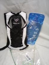 Black and White Water Buffalo Hydration Backpack