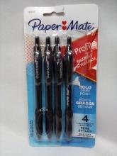 4 Pack of PaperMate 1.4mm Ballpoint Pens