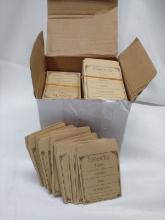 Full Box (Tag Says 500Cnt-NOT COUNTED) of at Home Seed Packets