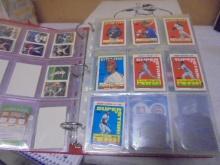Large 3 Ring Binder of Assorted Baseball Cards
