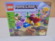 Lego Minecraft The Coral Reef 92pc Building Set