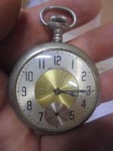 Antique South Bend Double Roller 17 Jewel Pocket Watch