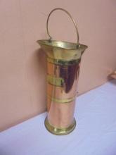 Beautiful Copper & Brass Umbrella Stand