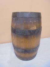 Small Vintage Wooden Keg