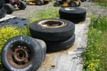 Pallet of (7) Assorted Tires