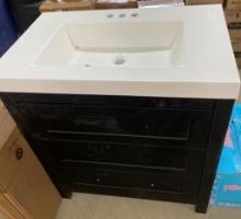 30-1/2 INCH VANITY WITH TOP