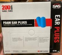 APPROX. 200 FOAM EAR PLUGS