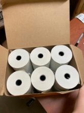 12 ROLLS OF 3-1/8 INCH x 225 FT THERMAL ROLLS