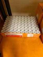 70 ROLLS OF 2-1/4 INCH x 30 FT THERMAL ROLLS