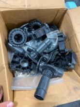 BOX LOT OF PLASTIC FITTINGS OF SOME KIND