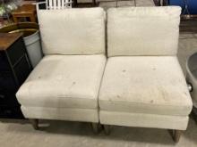 2 DIRTY ACCENT CHAIRS