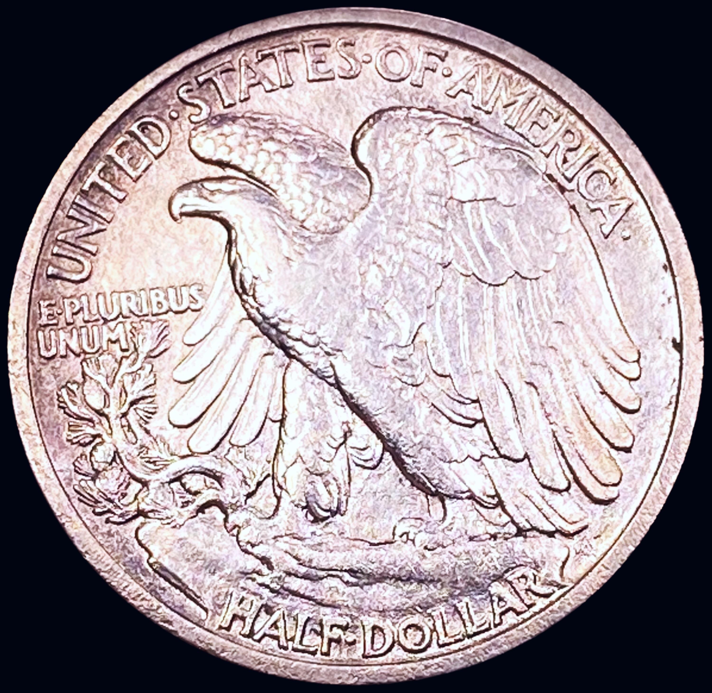 1917-S Obverse Walking Liberty Half Dollar CHOICE BU