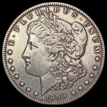 1890-CC Morgan Silver Dollar CLOSELY UNCIRCULATED