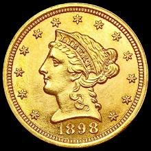 1898 $3 Gold Piece UNCIRCULATED