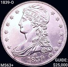 1839-O Capped Bust Half Dollar