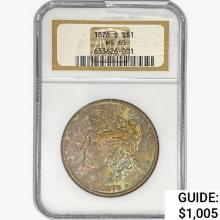 1878-S Morgan Silver Dollar NGC MS65