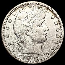 1905 Barber Quarter CLOSELY UNCIRCULATED