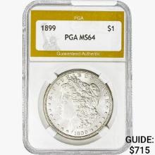 1899 Morgan Silver Dollar PGA MS64