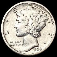 1928-S Mercury Dime CLOSELY UNCIRCULATED