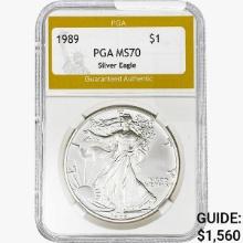 1989 Silver Eagle PGA MS70