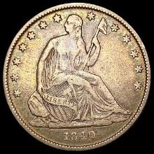 1840-O Seated Liberty Half Dollar LIGHTLY CIRCULAT