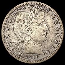 1911 Barber Quarter NEARLY UNCIRCULATED