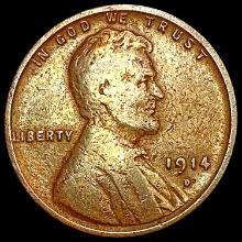1914-D Wheat Cent LIGHTLY CIRCULATED