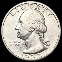 1932-S Washington Silver Quarter CLOSELY UNCIRCULATED