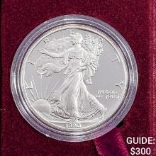 1990-S Silver Eagle