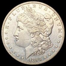 1884-S Morgan Silver Dollar CLOSELY UNCIRCULATED