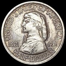 1921 Missouri Half Dollar NEARLY UNCIRCULATED