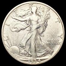 1934-D Walking Liberty Half Dollar CLOSELY UNCIRCULATED