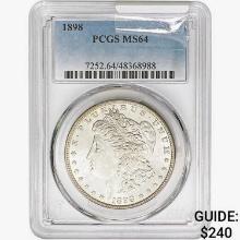 1898 Morgan Silver Dollar PCGS MS64