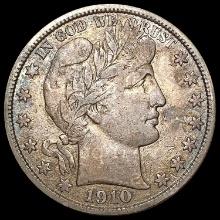 1910-S Barber Half Dollar CLOSELY UNCIRCULATED