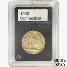 1935 Connecticut Half Dollar