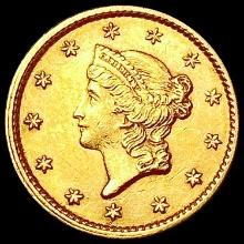 1853 Rare Gold Dollar UNCIRCULATED