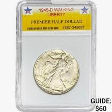 1945-D Walking Liberty Half Dollar