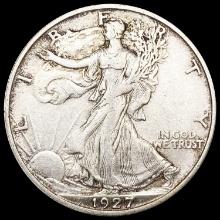 1927-S Walking Liberty Half Dollar NEARLY UNCIRCULATED