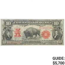 FR. 121 1901 $10 TEN DOLLARS BISON LEGAL TENDER UNITED STATES NOTE VERY FINE+