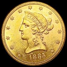 1885 $10 Gold Eagle UNCIRCULATED