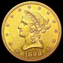 1898-S $10 Gold Eagle UNCIRCULATED